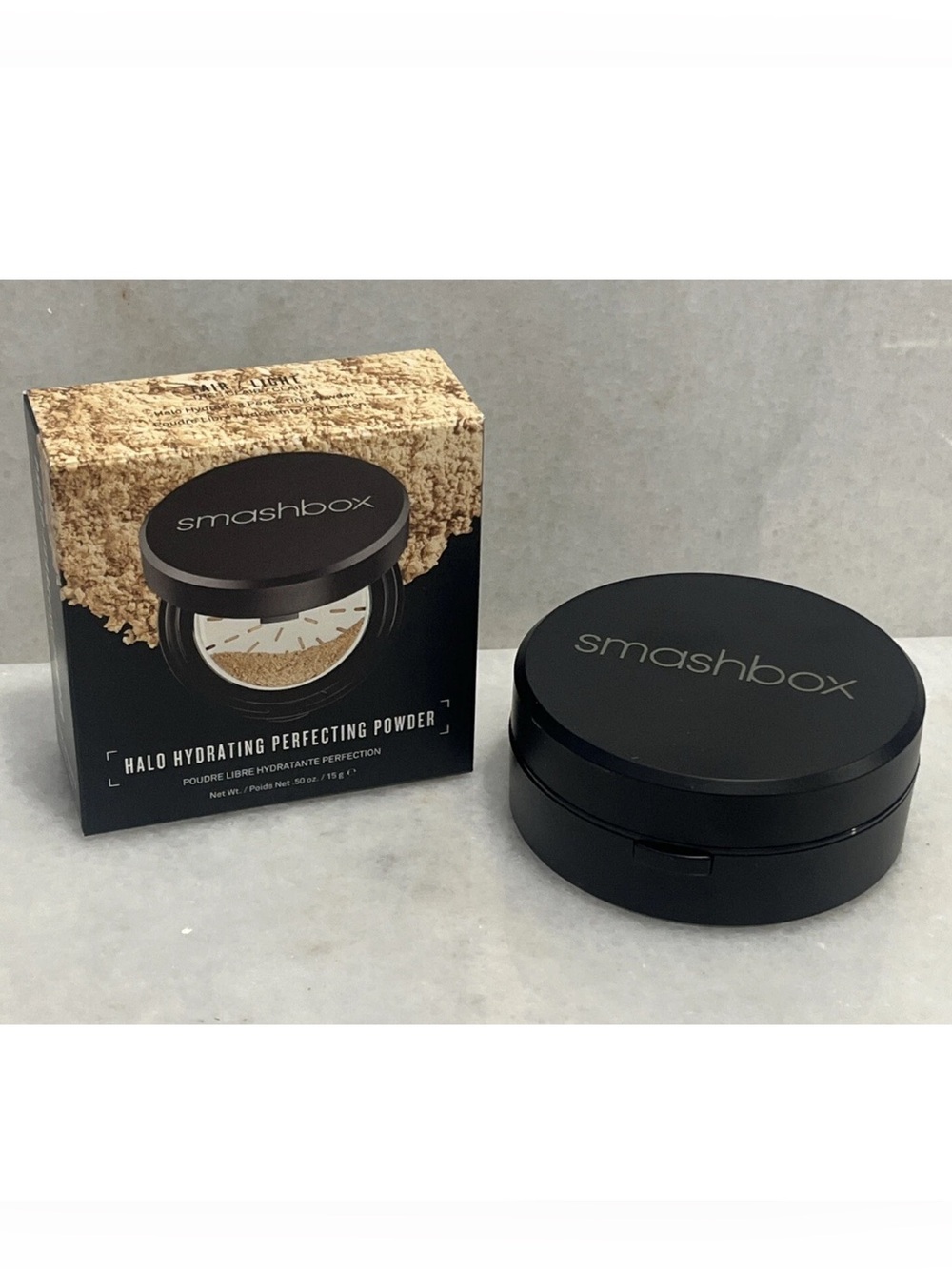 Smashbox Halo Hydrating Perfecting Powder - Fair / Light - 0.50 oz